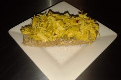 Kippensla met prei